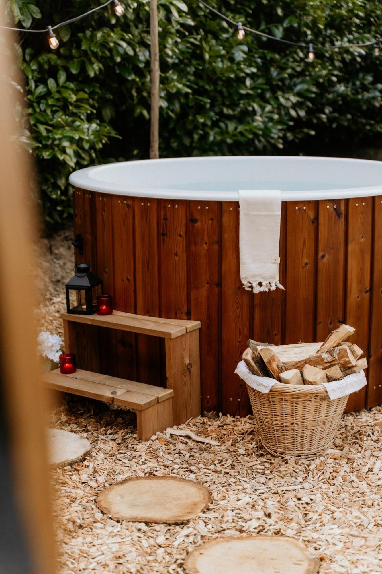 Romantisch Wellness Boshuisje Met Sauna & Hottub Meijel Buitenkant foto